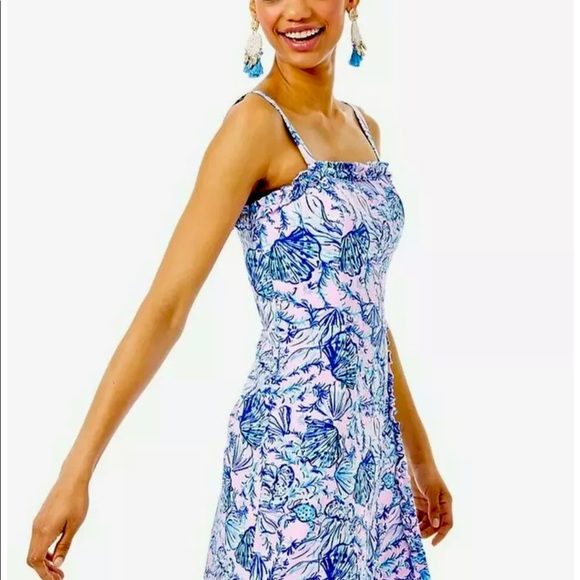 Lilly Pulitzer NWT Zenon Romper Lilac A Little Jelly Size 1️⃣6️⃣ - Picture 10 of 10